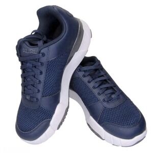 Kuru Quantum 2.0 Mens 11 W Orthopedic Comfort Gym Walking Shoes Blue Mesh Upper